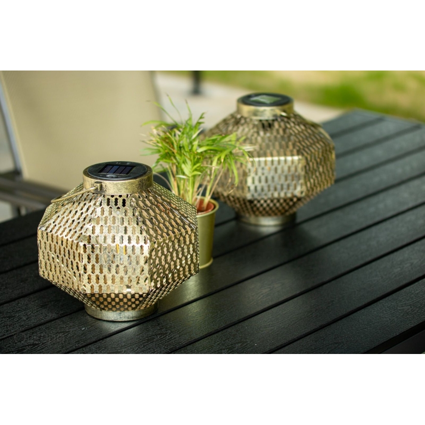 Iluminação solar LED LAURA 1xE27/1,2V 300 mAh IP44