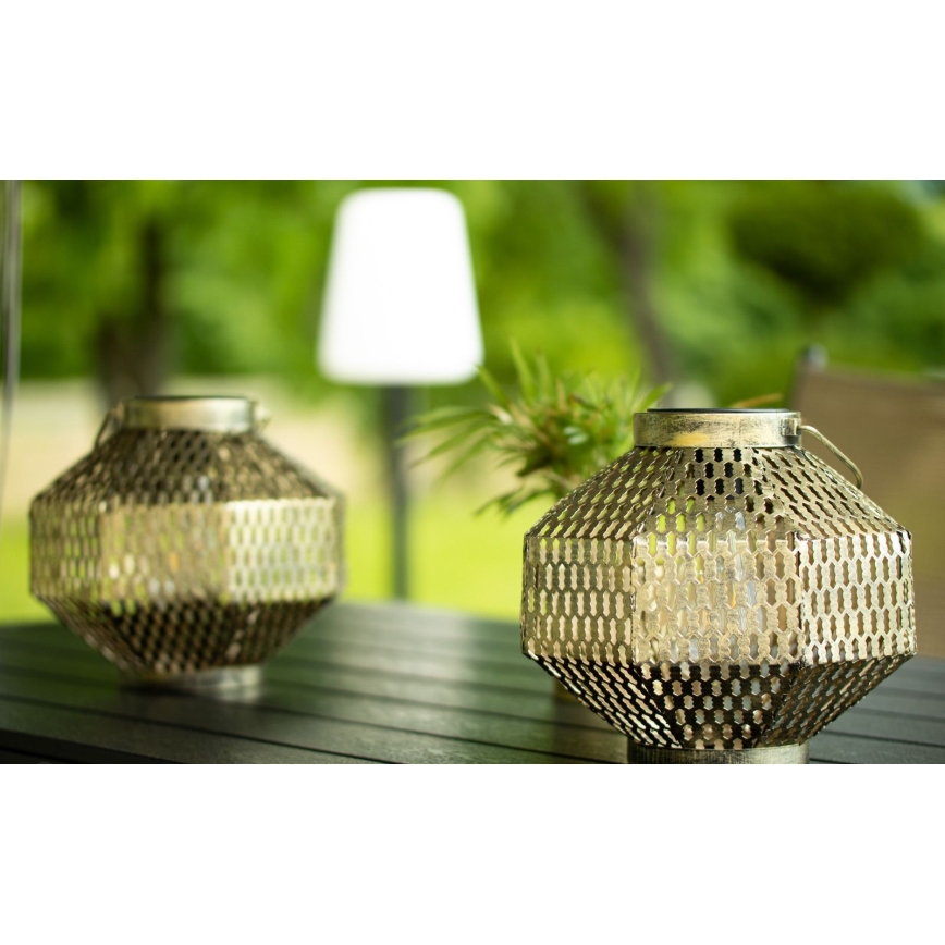 Iluminação solar LED LAURA 1xE27/1,2V 300 mAh IP44