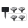 Iluminação solar LED LED/0,14W/2V IP44 paws