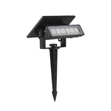 Iluminação solar LED LED/0,9W/3,7V 3000K IP65 preto