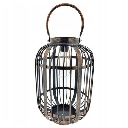 Iluminação solar LED LORETA 1xE27/1,2V IP44