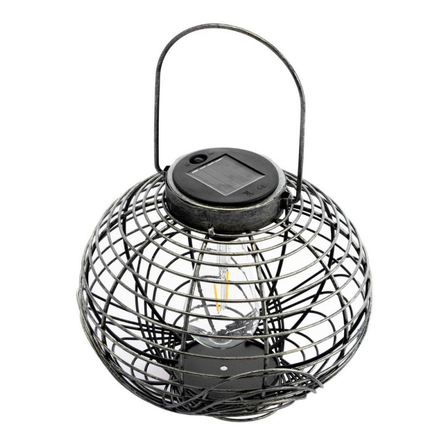 Iluminação solar LED LUISA 1xE27/1,2V IP44