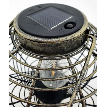 Iluminação solar LED LUISA 1xE27/1,2V IP44