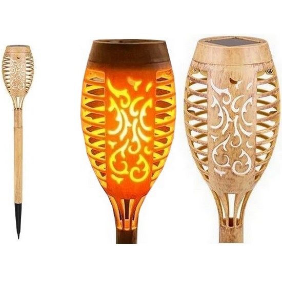 Iluminação solar LED MINISPARK BAMBOO LED/1,8W/5,5V IP44 bege