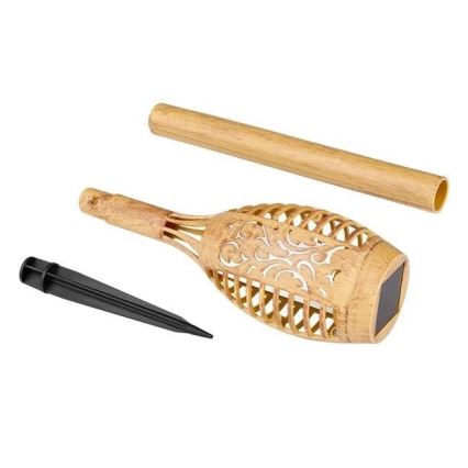 Iluminação solar LED MINISPARK BAMBOO LED/1,8W/5,5V IP44 bege