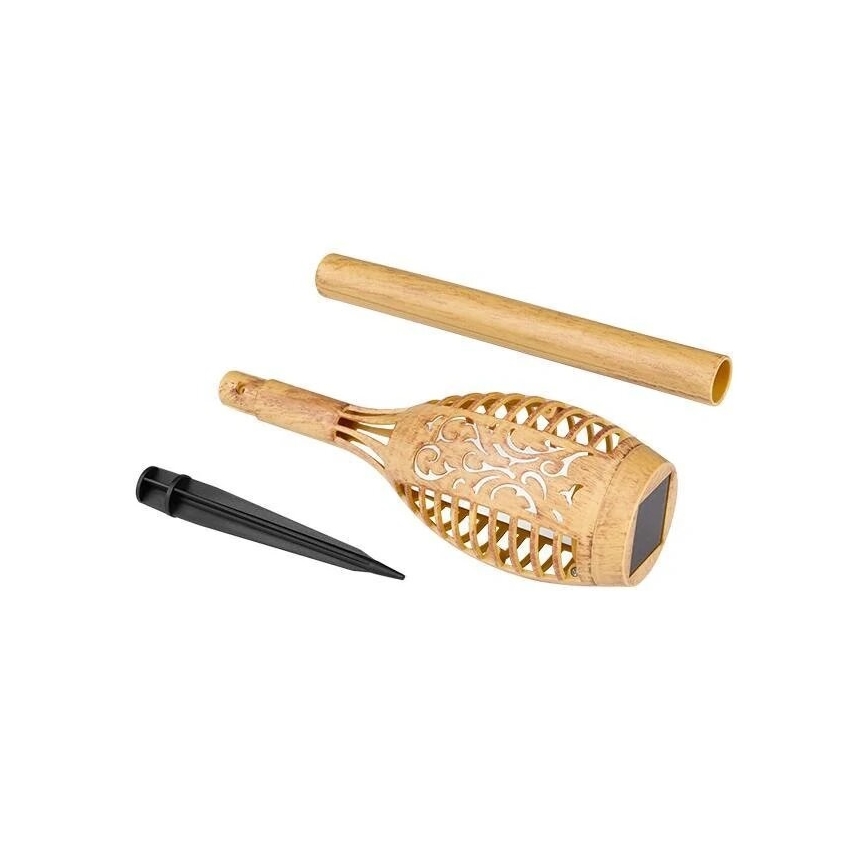 Iluminação solar LED MINISPARK BAMBOO LED/1,8W/5,5V IP44 bege