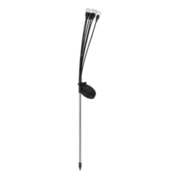 Iluminação solar LED MULTI LED/0,06W/1,2V 150 mAh IP44 preto