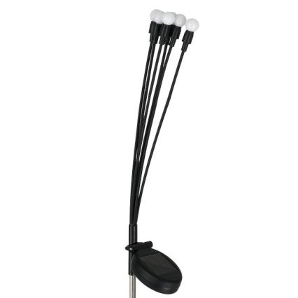 Iluminação solar LED MULTI LED/0,06W/1,2V 150 mAh IP44 preto