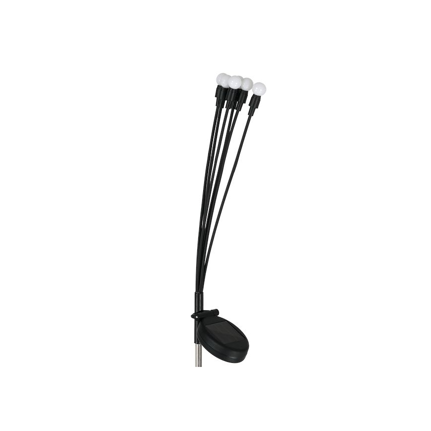 Iluminação solar LED MULTI LED/0,06W/1,2V 150 mAh IP44 preto