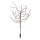 Iluminação solar LED RGBW TREE LED/0,1W/1,2V 600 mAh IP44 castanho