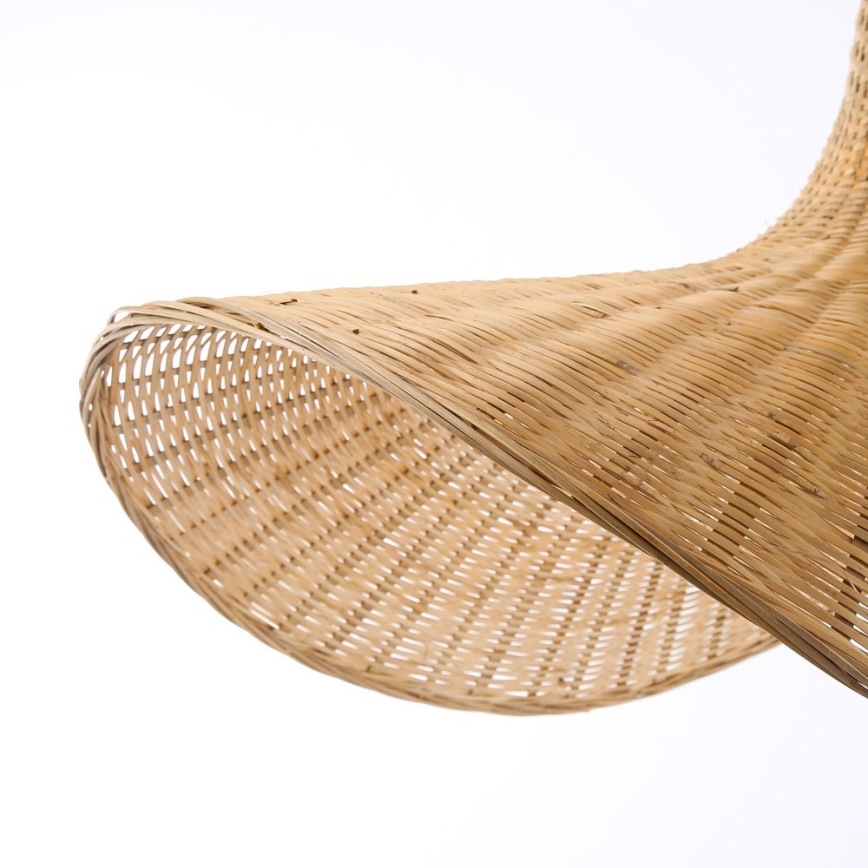 Immax 08290L - Candeeiro suspenso SOMBRERO 1xE27/40W/230V diâmetro 80 cm vime