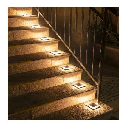 LED Iluminação solar exterior TERRACE LED/1,5W IP68