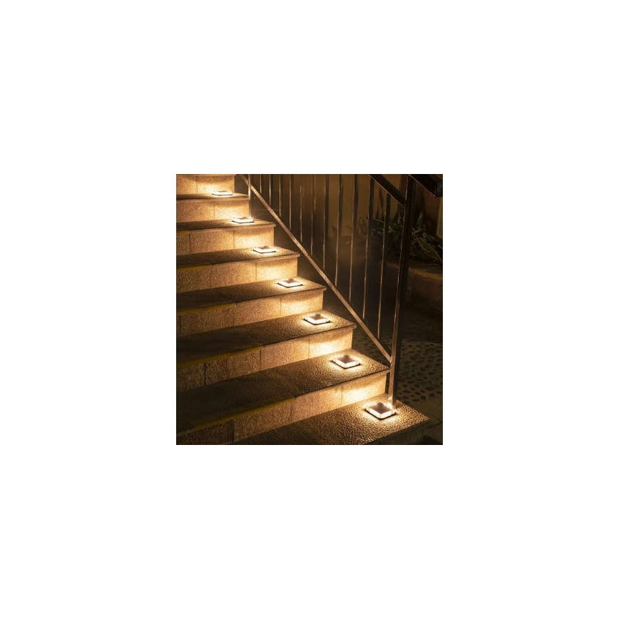 LED Iluminação solar exterior TERRACE LED/1,5W IP68