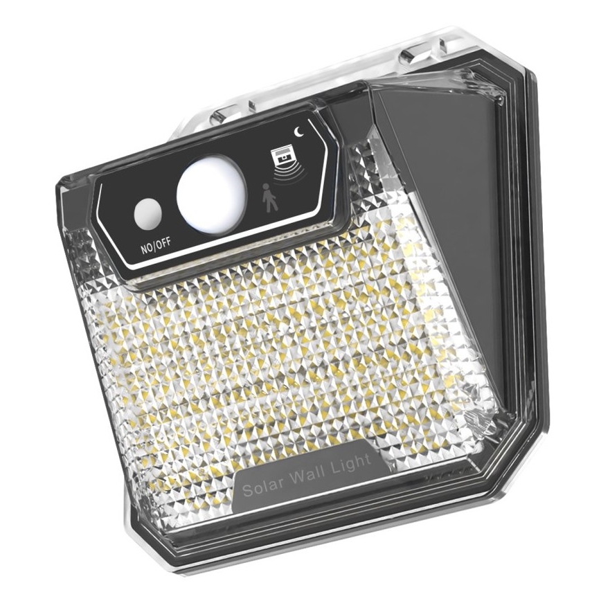 Iluminação solar de parede LED com sensor LED/3W/5,5V IP65