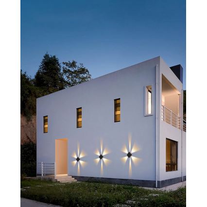 Iluminação solar de parede LED com sensor LED/2W/5V IP54