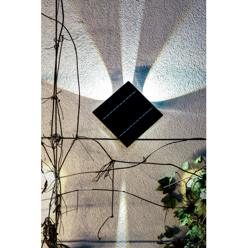 Iluminação solar de parede LED com sensor LED/2W/5V IP54