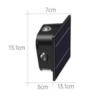 Iluminação solar de parede LED com sensor LED/2W/5V IP54