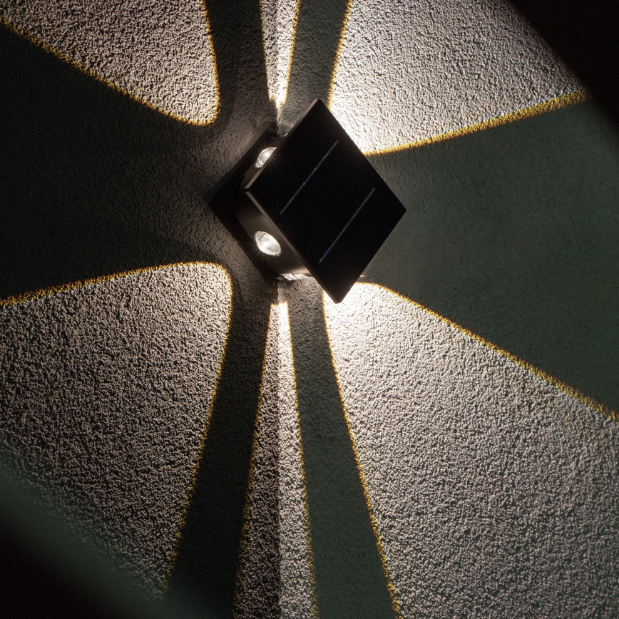 Iluminação solar de parede LED com sensor LED/2W/5V IP54