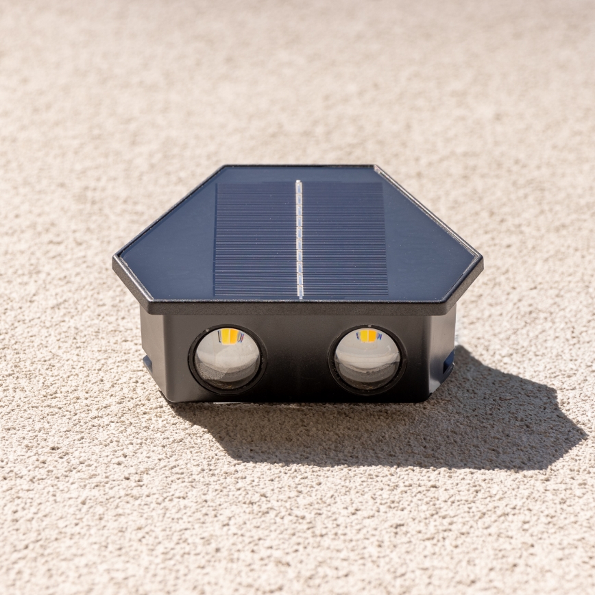 Iluminação solar de parede LED com sensor LED/2W/5V IP54