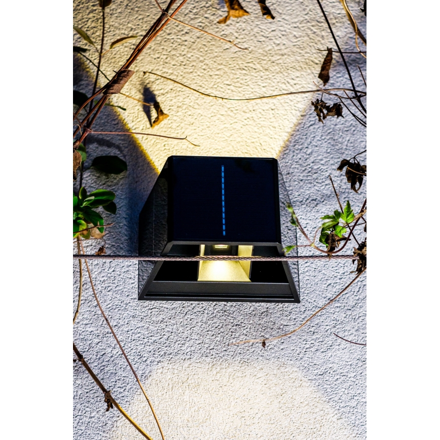 Iluminação solar de parede LED com sensor LED/2W/5V IP54
