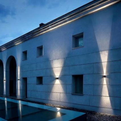 Luminária de parede solar LED com sensor LED/2W/5V IP54 1300 mAh