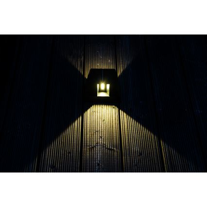 Luminária de parede solar LED com sensor LED/2W/5V IP54 1300 mAh