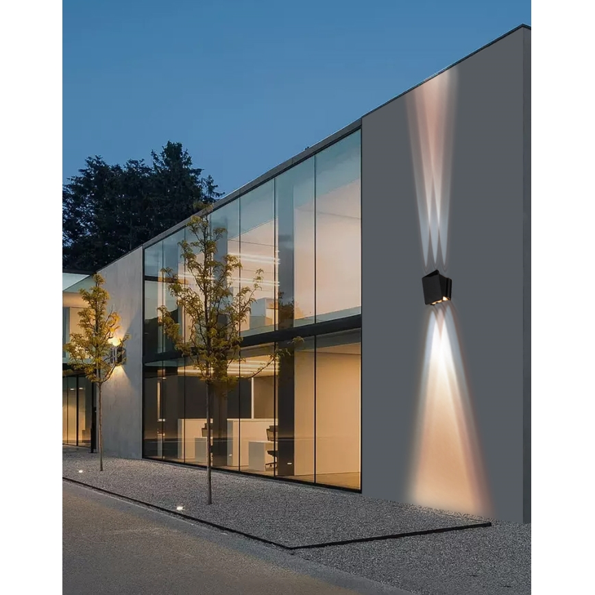 Iluminação solar de parede LED com sensor LED/2W/5V IP54