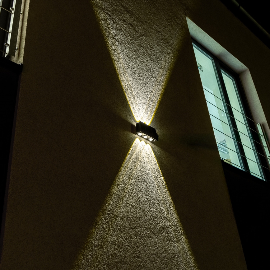 Iluminação solar de parede LED com sensor LED/2W/5V IP54