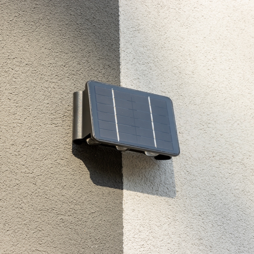 Iluminação solar de parede LED com sensor LED/2W/5V IP54