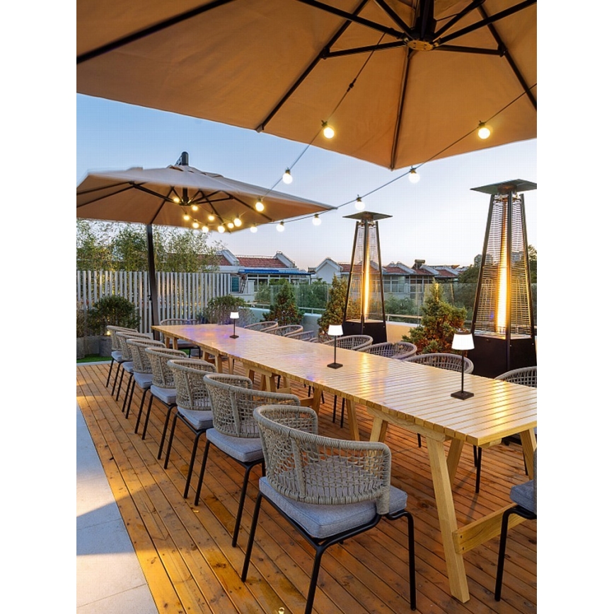 LED Regulação exterior solar candeeiro com sensor LED/4W/5V IP44