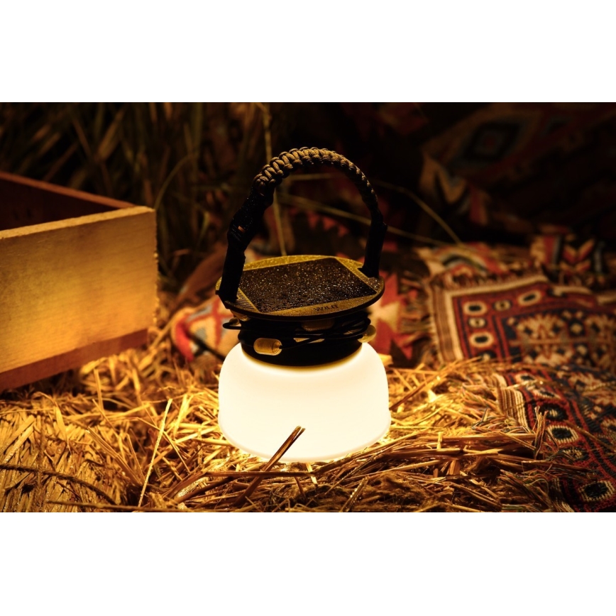 LED RGB Portátil solar rechargeable candeeiro com uma LED corrente LED/10W/5V 3600 mAh IP65