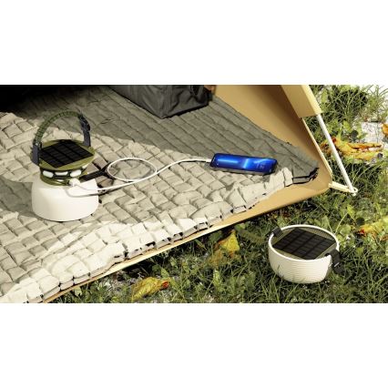 LED RGB Portátil solar rechargeable candeeiro com uma LED corrente LED/10W/5V 3600 mAh IP65
