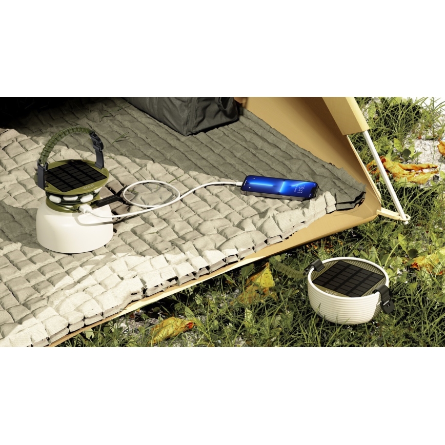 LED RGB Portátil solar rechargeable candeeiro com uma LED corrente LED/10W/5V 3600 mAh IP65
