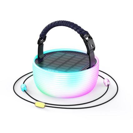 LED RGB Portátil solar rechargeable candeeiro com uma LED corrente LED/10W/5V 3600 mAh IP65