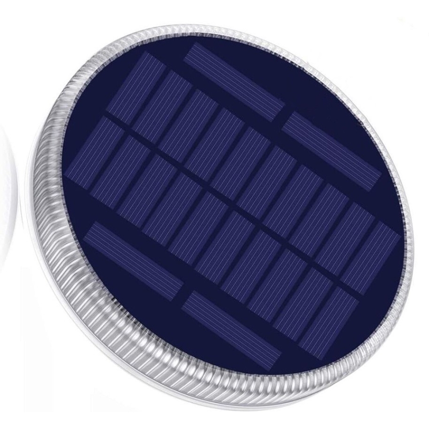 Iluminação solar exterior LED com sensor LED/0,4W/3,2V IP54 500 mAh