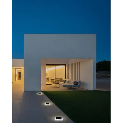 Iluminação solar exterior LED com sensor LED/0,03W/1,2V IP54 800 mAh