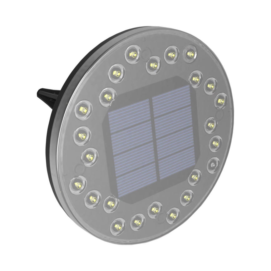 CONJUNTO 4x Luzes solares LED com regulação e sensor LED/0,048W/2V IP68 600 mAh