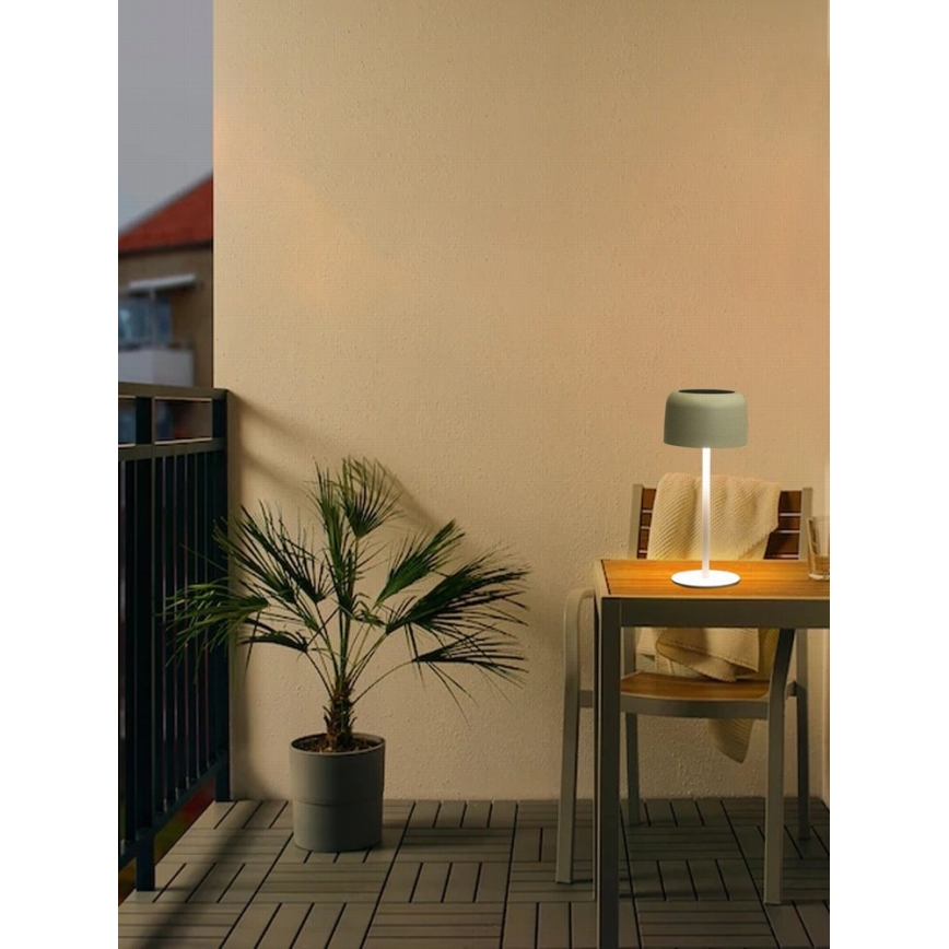 Immax 08497L - Candeeiro solar exterior LED com regulação LED/4W/5V 3600mAh IP44