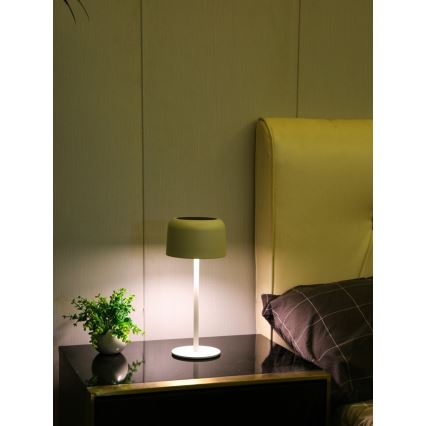 Lâmpada solar LED externa regulável LED/4W/5V 3600mAh IP44