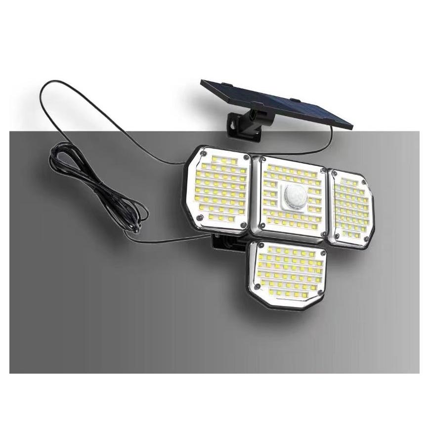 Iluminação solar de parede LED com sensor LED/5W/5,5V 3000K/6500K IP44