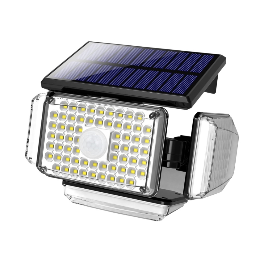 Iluminação solar de parede LED com sensor LED/5W/5,5V 3000K/6500K IP44
