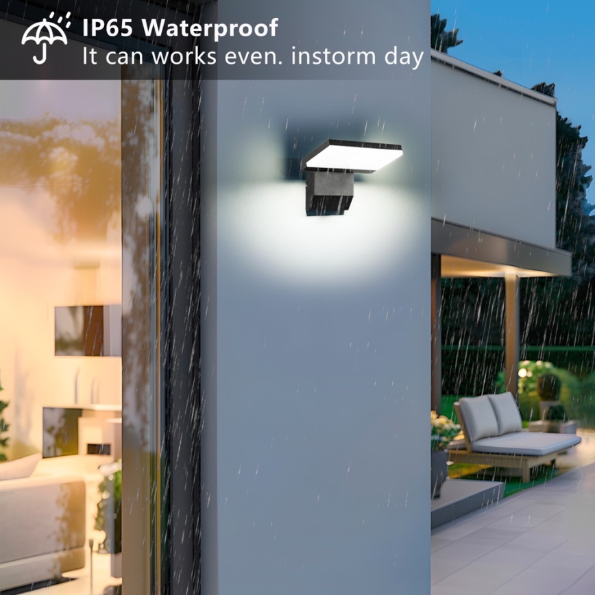 Aplique de parede LED para exterior MODERN LED/18W/230V IP65