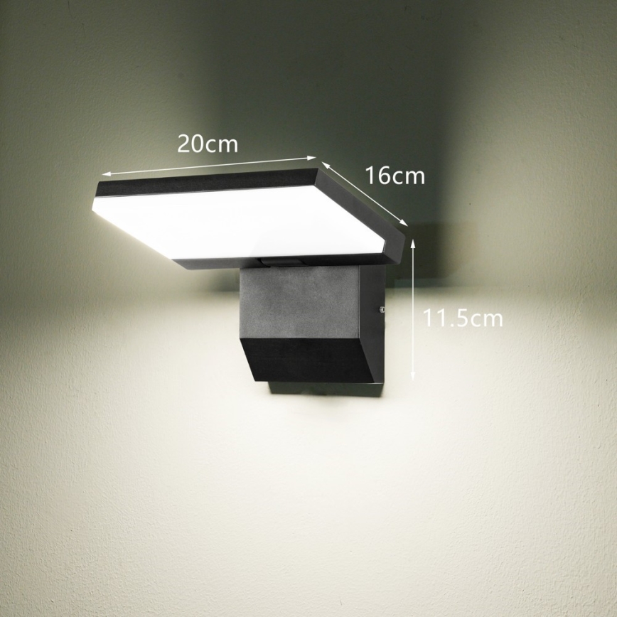 Aplique de parede LED para exterior MODERN LED/18W/230V IP65