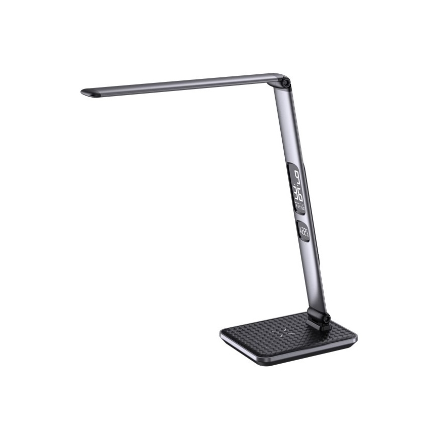 Candeeiro de mesa LED com regulação LED/8,5W/230V com carregamento sem fios