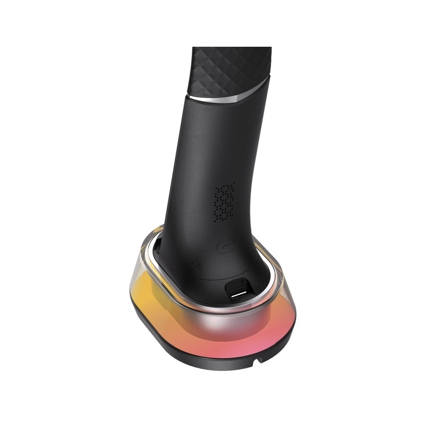 Candeeiro de mesa LED RGB com regulação CORELLA LED/7W/12/230V preto