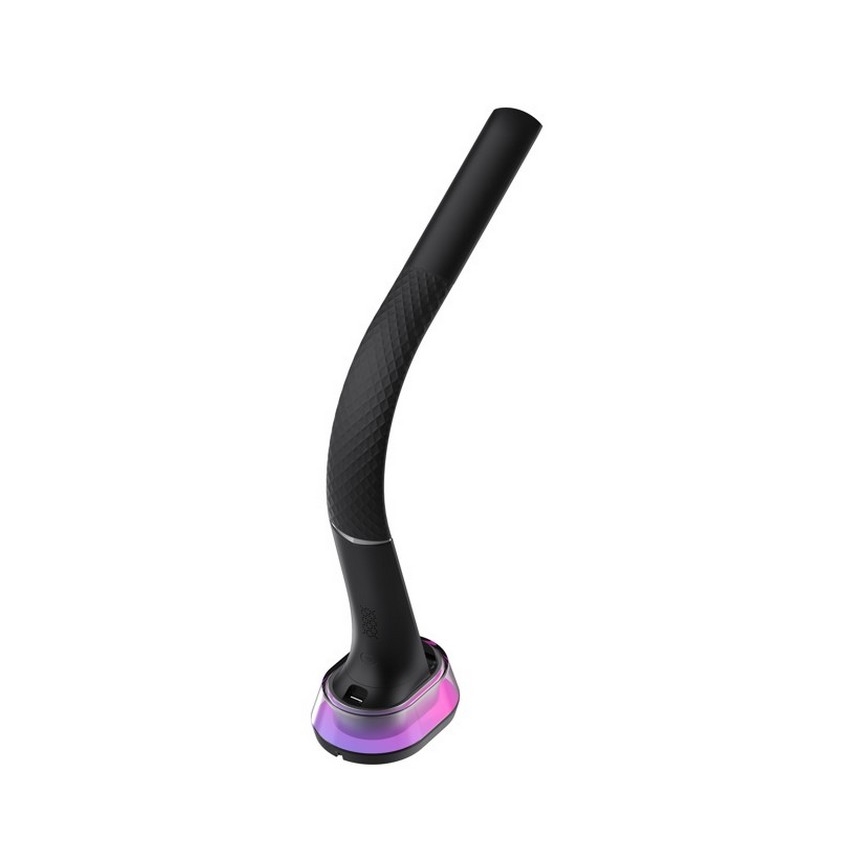 Candeeiro de mesa LED RGB com regulação CORELLA LED/7W/12/230V preto