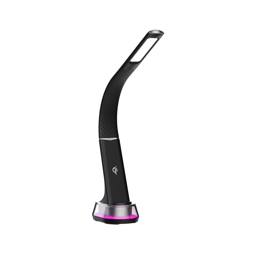 Candeeiro de mesa LED RGB com regulação CORELLA LED/7W/12/230V preto