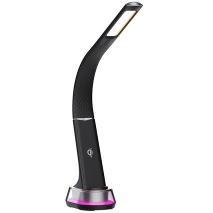 Candeeiro de mesa LED RGB com regulação CORELLA LED/7W/12/230V preto