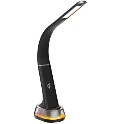 Candeeiro de mesa LED RGB com regulação CORELLA LED/7W/12/230V preto
