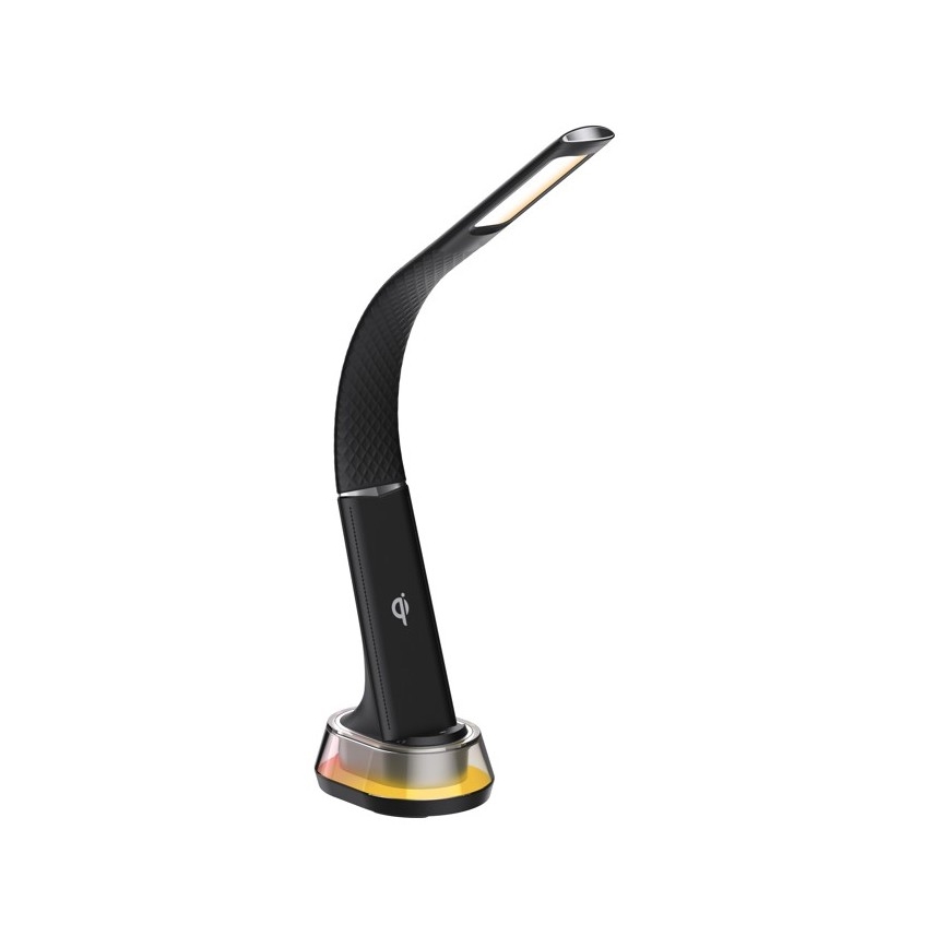 Candeeiro de mesa LED RGB com regulação CORELLA LED/7W/12/230V preto